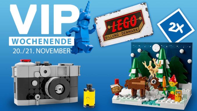 LEGO VIP-Wochenende 2021