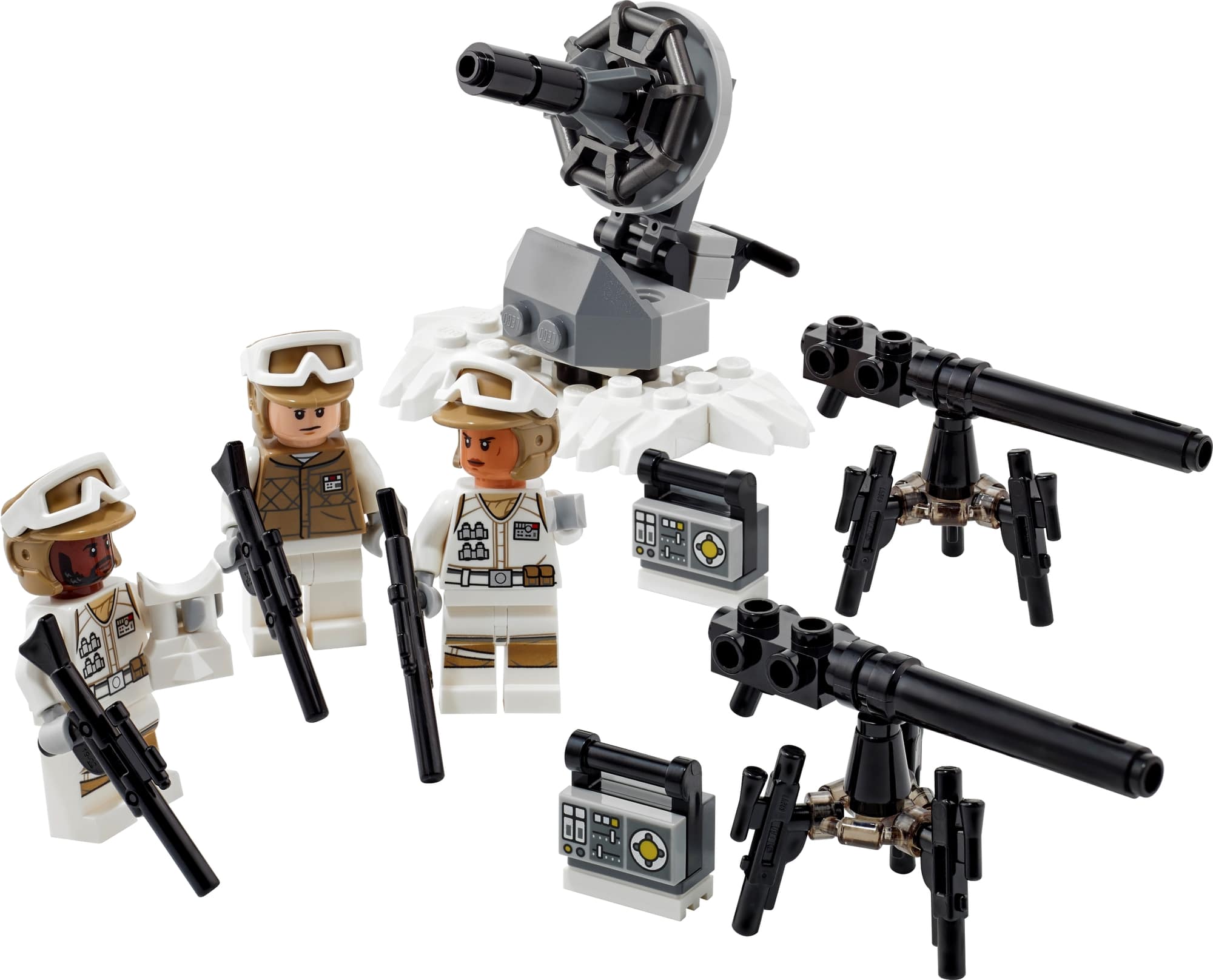 NEU LEGO Star Wars Figur Naboo Figther Pilot mit Waffe 