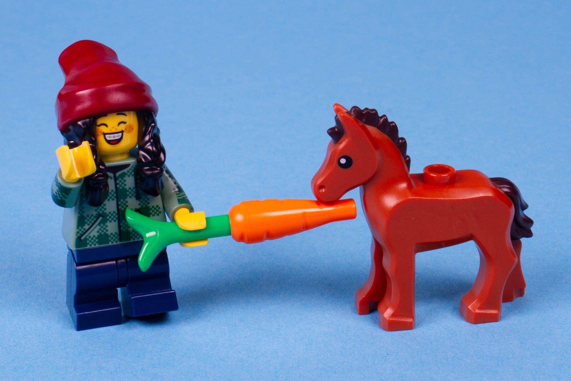 LEGO 71032 Minifigurenserie 22 Mädchen Mit Pferd (1)
