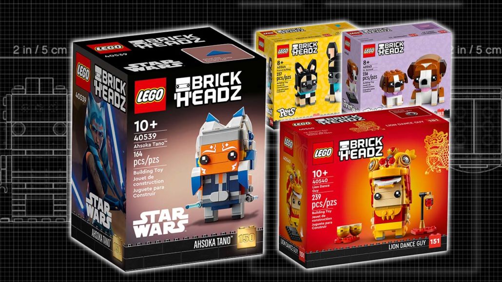 LEGO Brickheadz 2022 Star Wars 40539 Titelbild LEGO Brickheadz 2022 Star Wars 40539 Titelbild
