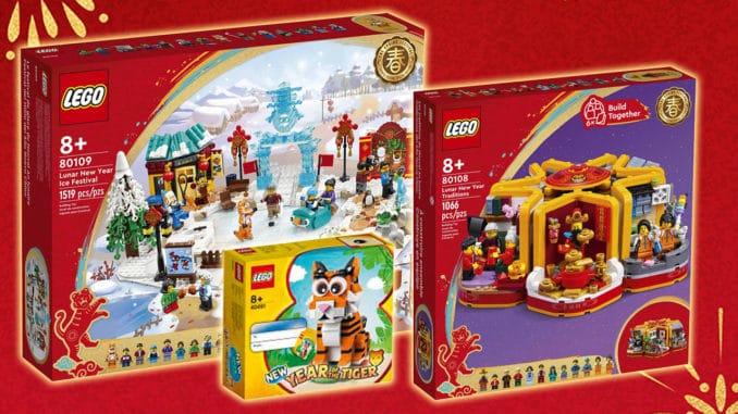 LEGO Chinesisches Neujahr 2022