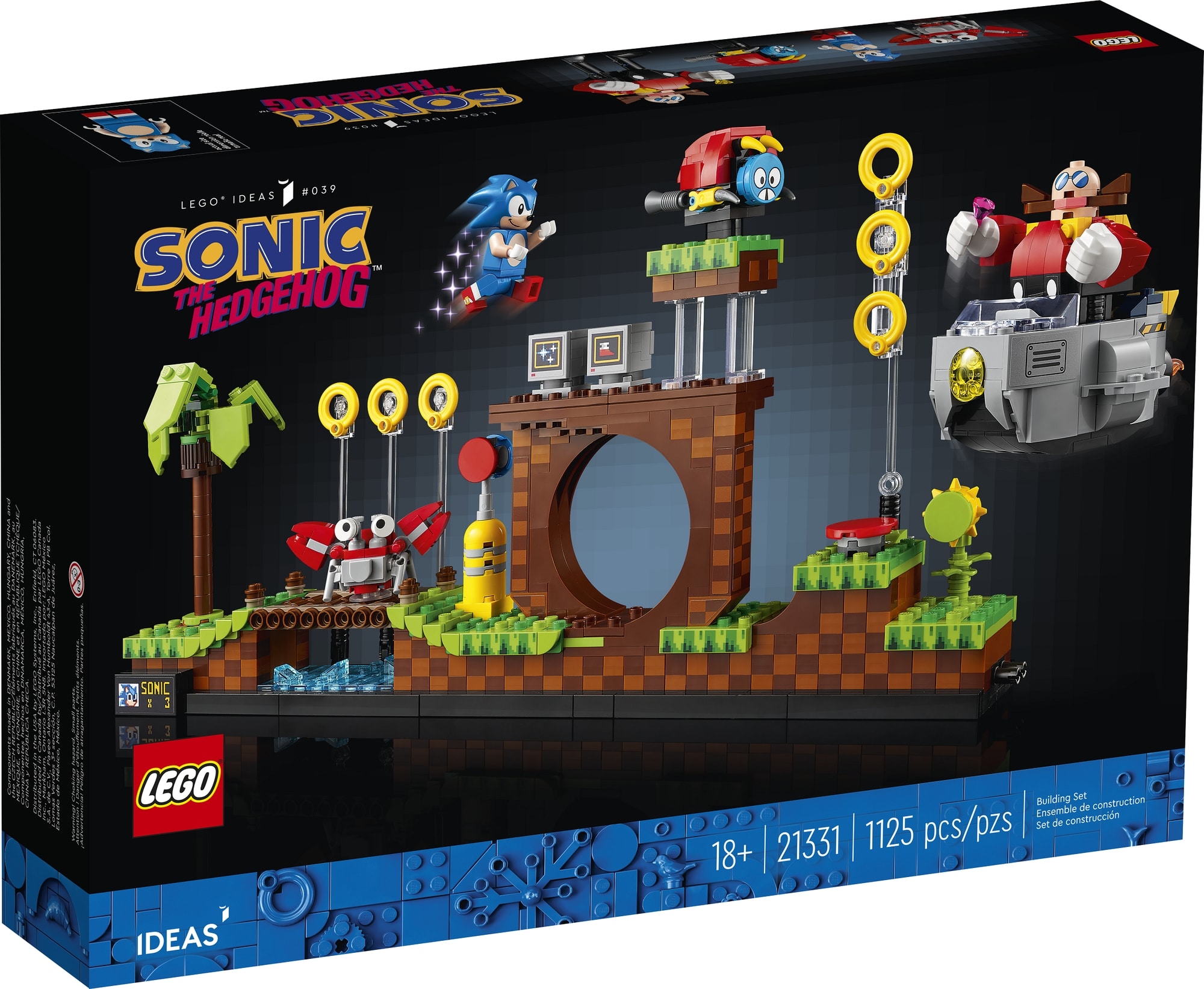 LEGO Ideas 21331 Sonic The Hedgehog Green Hill Zone 7