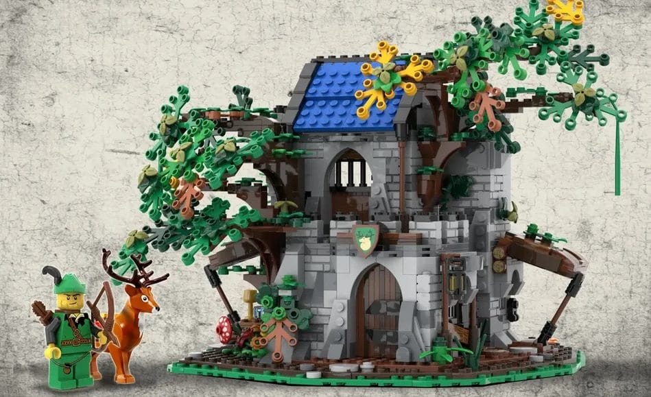 LEGO Ideas Forestman Secret Inn (1)