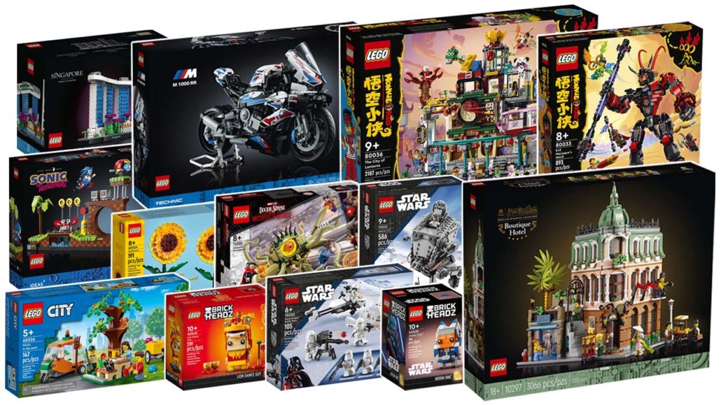 LEGO Januar Neuheiten 2022 Titelbild LEGO Januar Neuheiten 2022 Titelbild