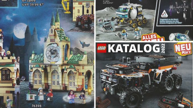 LEGO Katalog 1 Hj 2022 März Neuheiten Titelbild