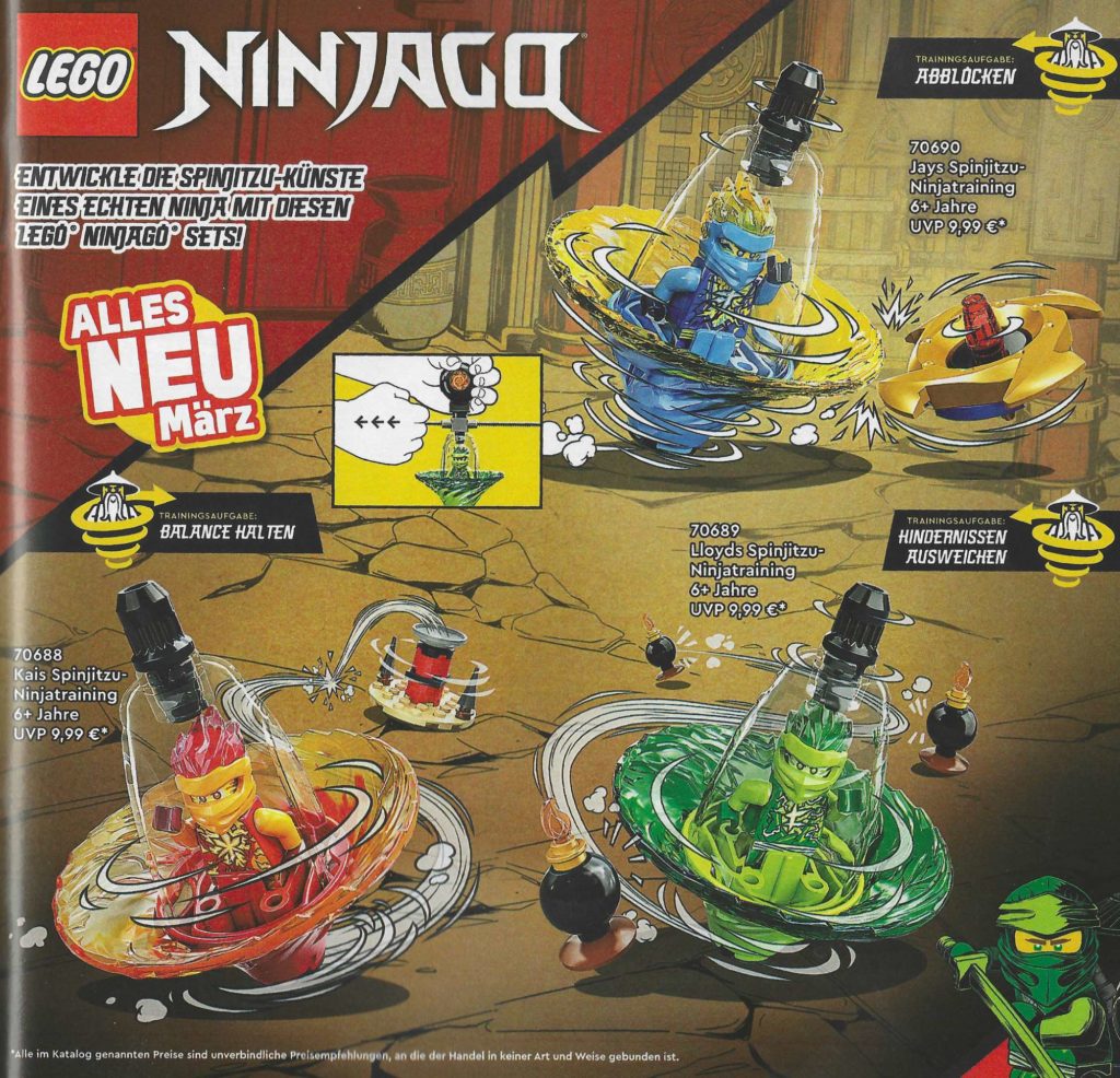 Catálogo LEGO 1 Hj 2022 Ninjago Spinner