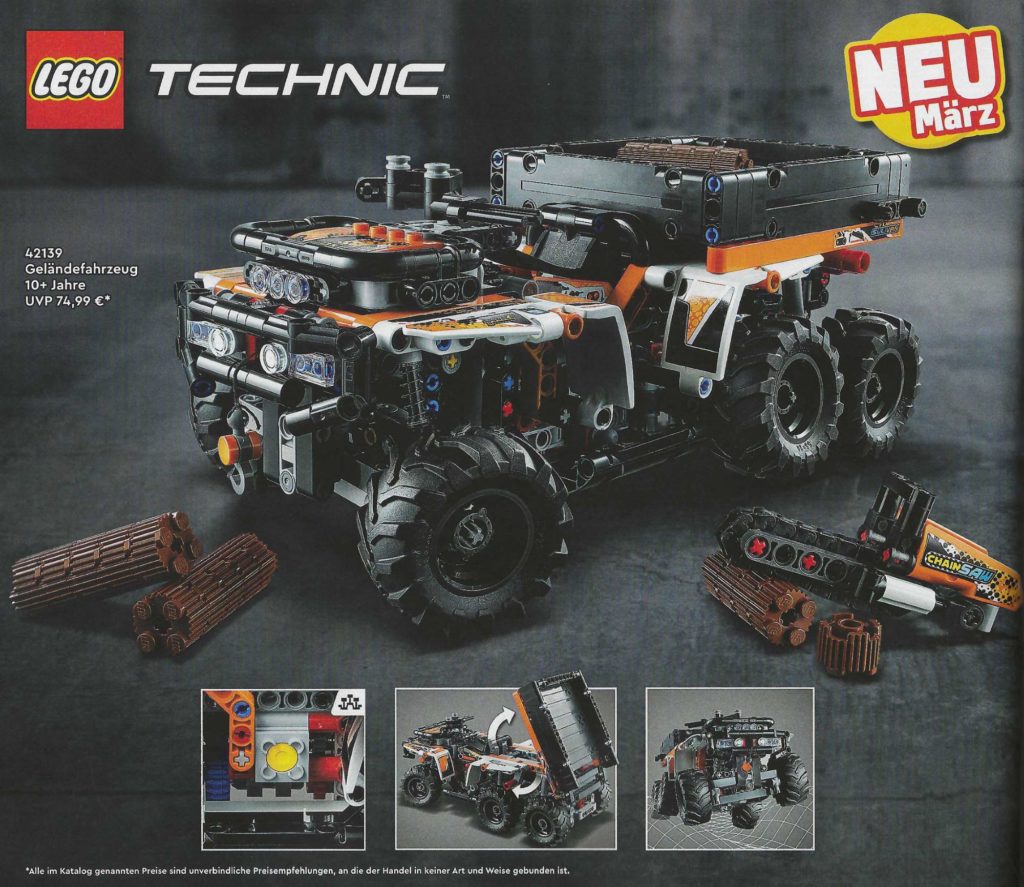 Catálogo LEGO 1H 2022 Technic 42139