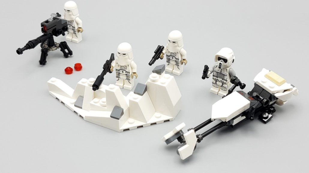 Review LEGO 75320 Snowtrooper Battle Pack