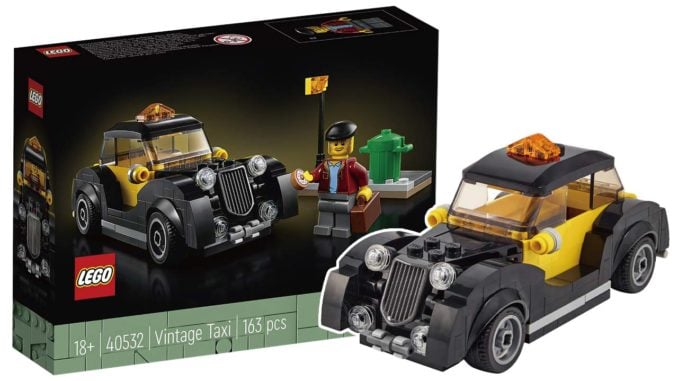 LEGO 40532 Vintage Taxi Titelbild