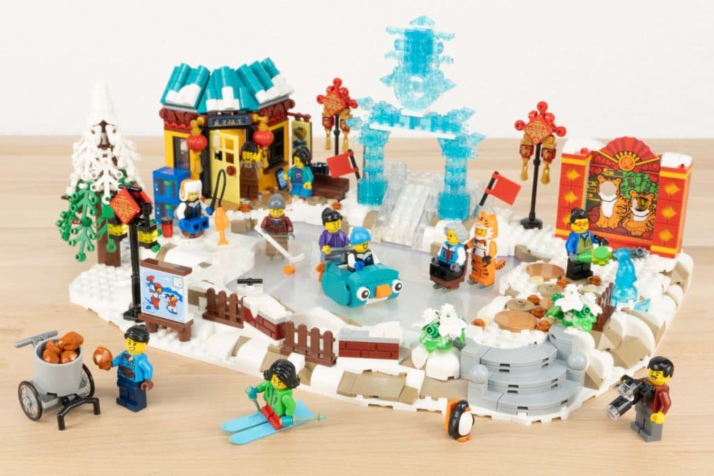 LEGO 80109 Eisfestival Review Modell