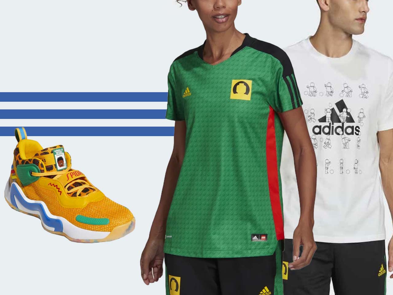 LEGO x adidas Neue Kleidung fur Erwachsene neuer Sneaker