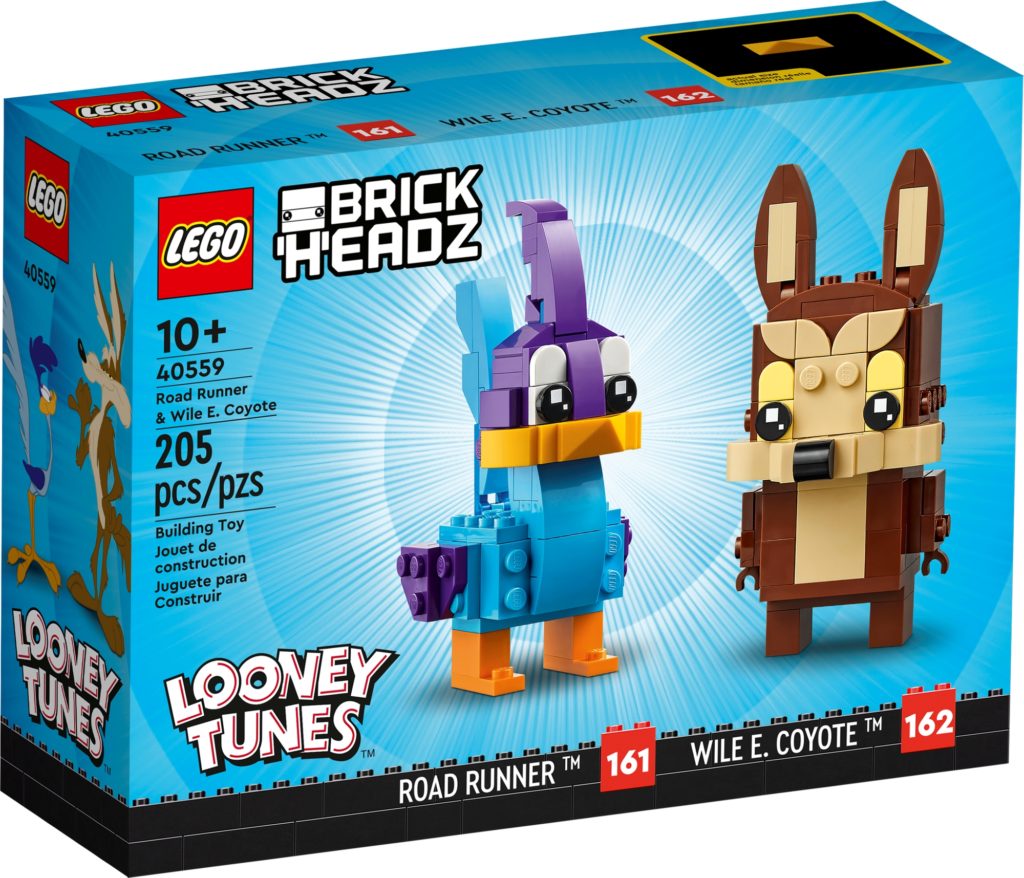 LEGO Brickheadz 40559 Road Runner & Wile E. Coyote 2