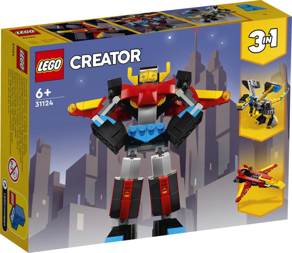 LEGO Creator 3 In 1 31124 Super Mech (2)