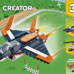 LEGO Creator 3 In 1 31126 Ueberschalljet (2)