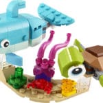 LEGO Creator 3 In 1 31128 Delfin Und Schildkroete (5)