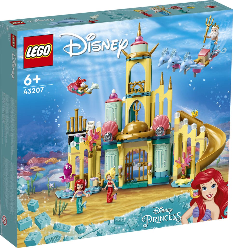 LEGO Disney 43207 Arielles Unterwasserschloss (1)