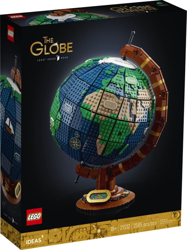 LEGO Ideas 21332 Earth Globe 2