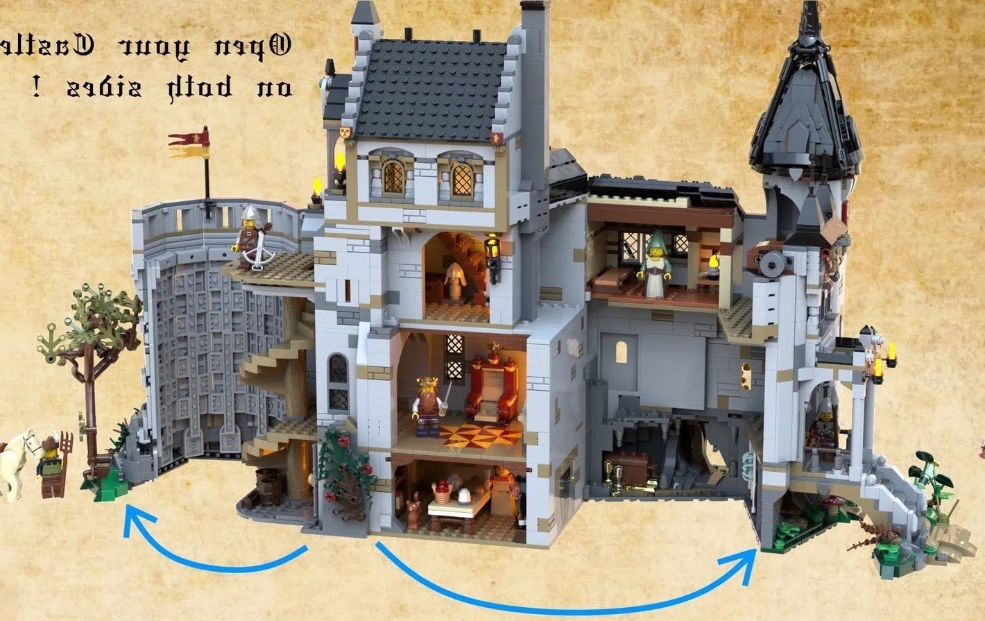 LEGO Ideas Castle Brickwood Forest 2 Spiegel 2