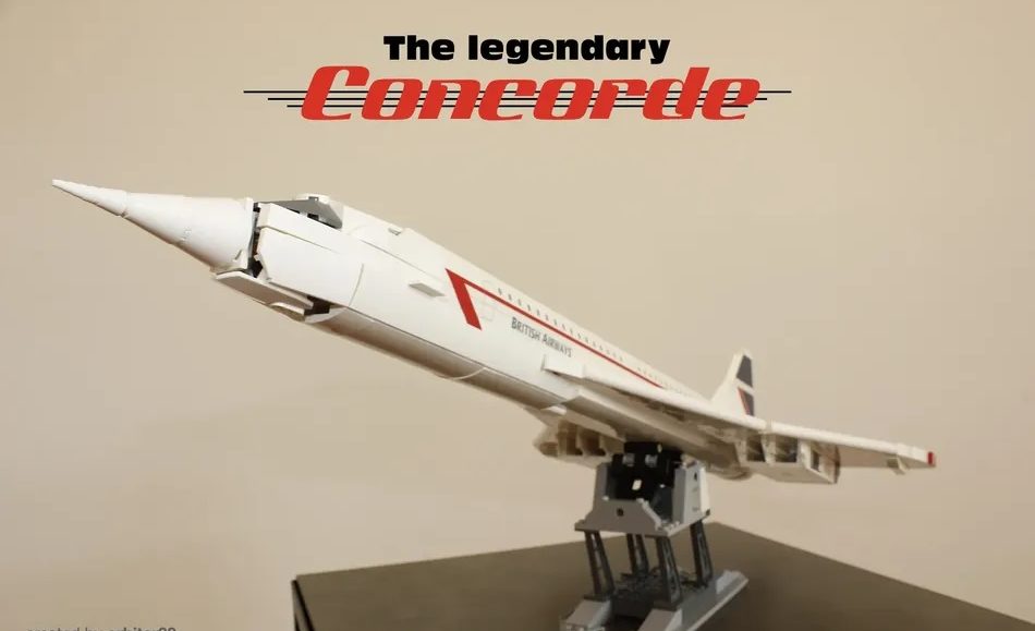 LEGO Ideas Legendary Concorde Update (1) LEGO Ideas Legendary Concorde Update (1)