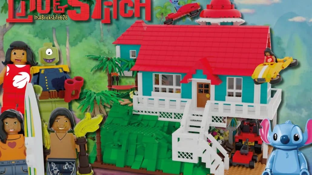 LEGO Ideas Lilo Stitch Beach (1)