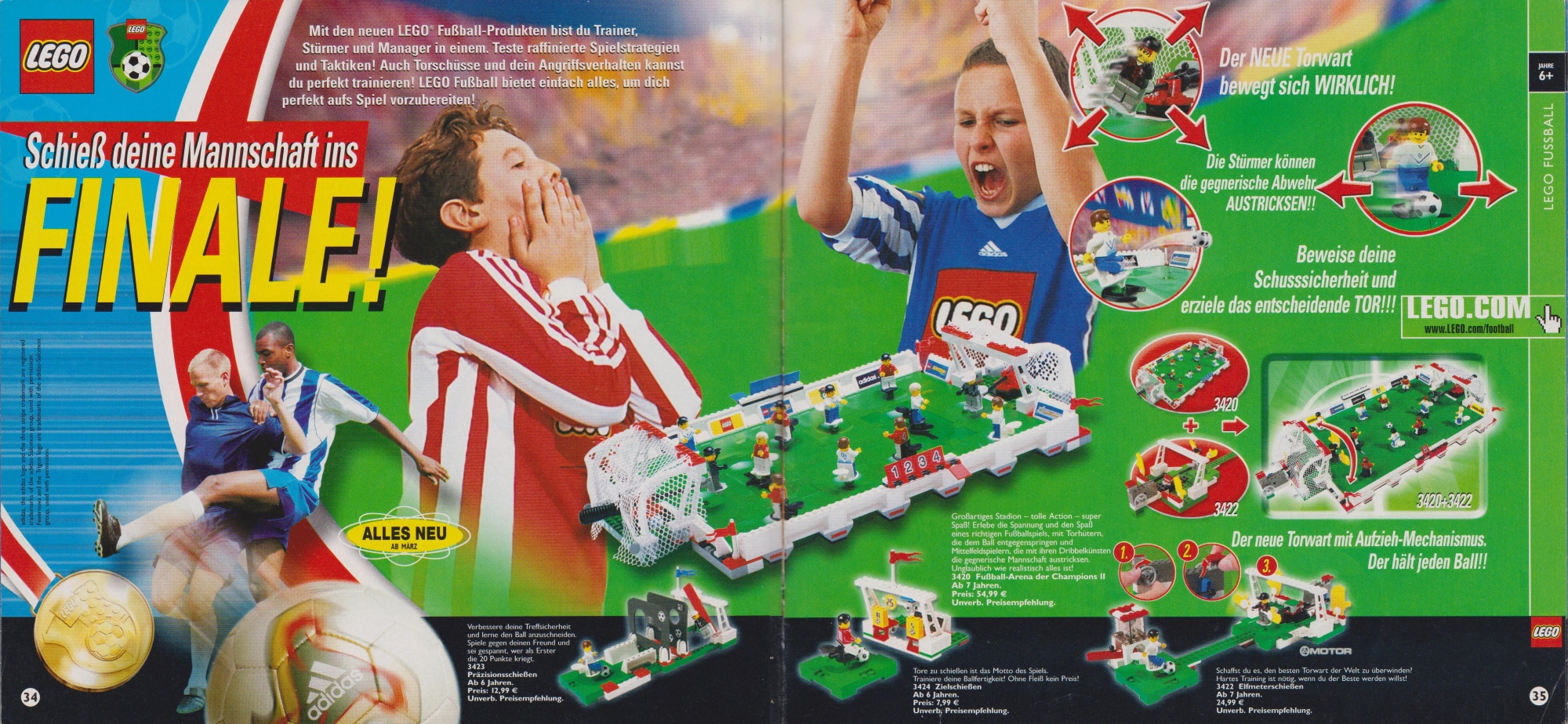 LEGO Katalog 2002 Seite 34 35