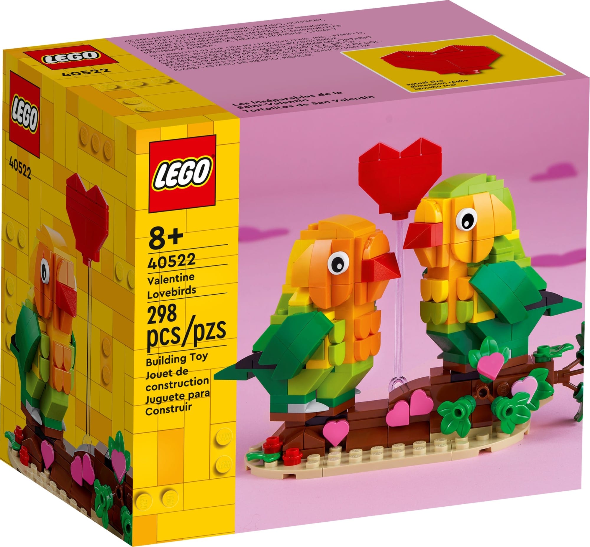 LEGO Seasonal 40522 Valentins Turteltauben 2