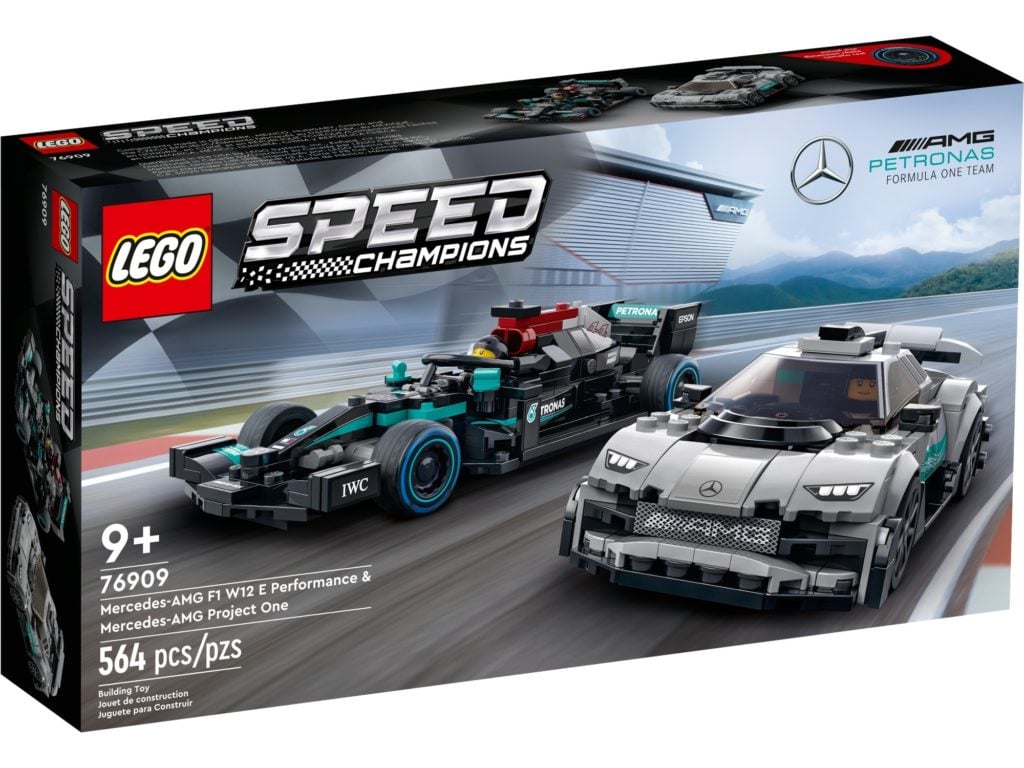LEGO Speed Champions 76909 Mercedes Amg F1 W12 E Performance & Project One 2
