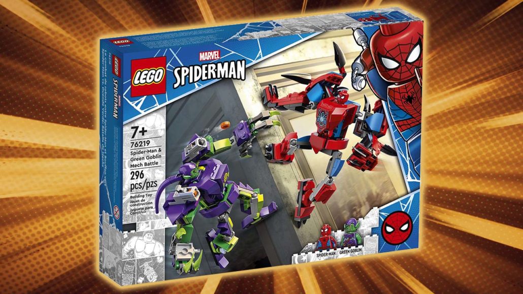 LEGO 76219 Marvel Spider Man Mech Green Goblin Mech Titelbild