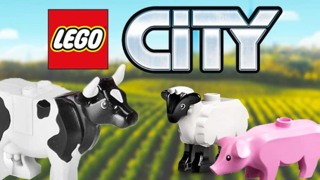 Lego City-Tiere 5 verschiedene Tiere 