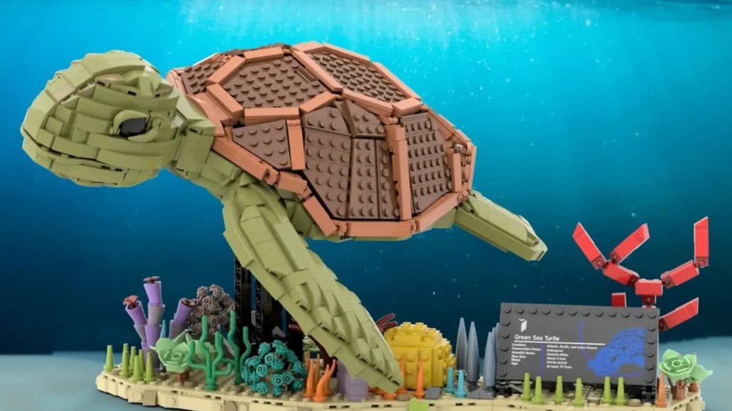 LEGO Ideas Sea Turtle (1) LEGO Ideas Sea Turtle (1)