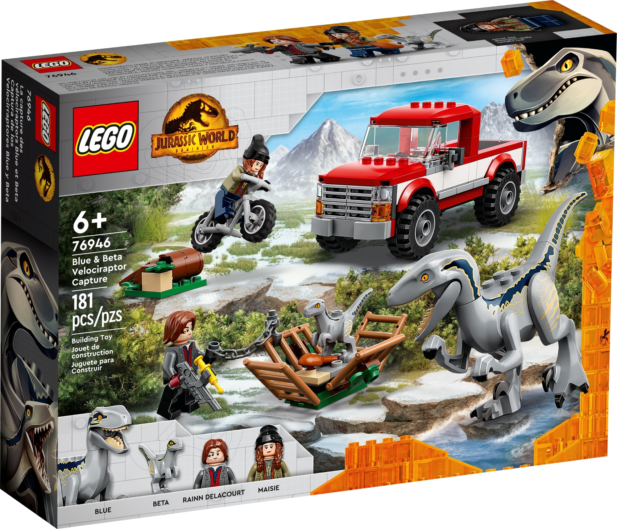 LEGO Jurassic World 76946 Blue & Beta In Der Velociraptor Falle 2