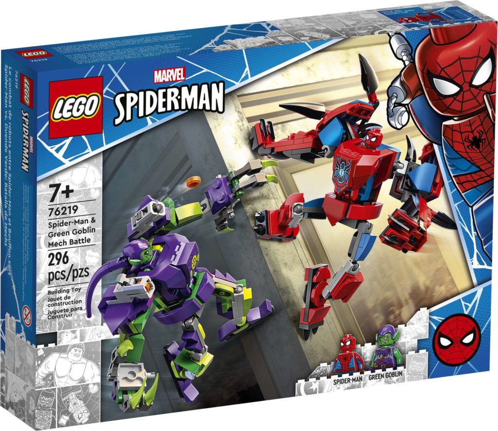 LEGO Marvel 76219 Spider Mans Und Green Goblins Mech Duell 1