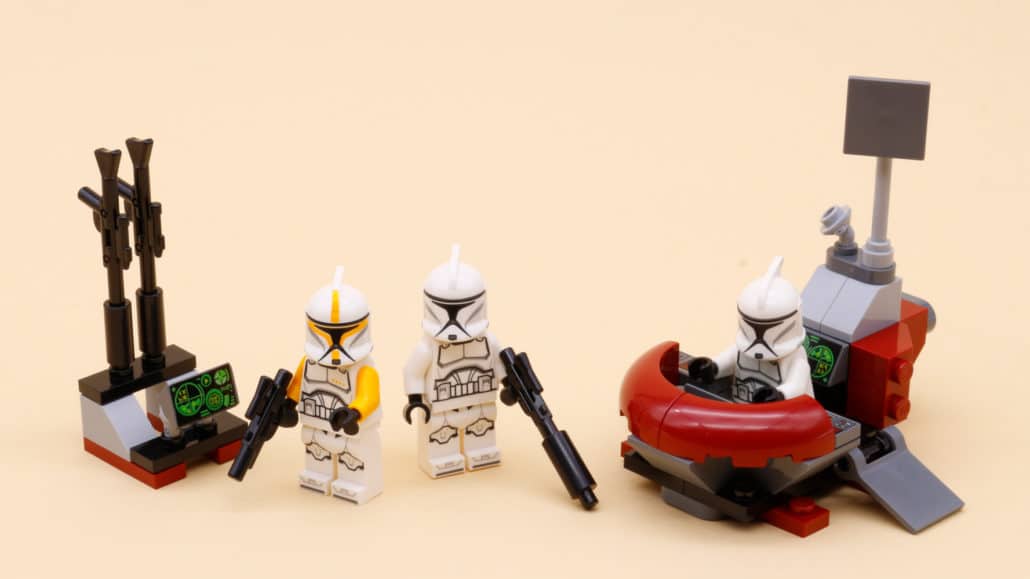 LEGO Star Wars 40558 Kommandostation der Clone Trooper Titelbild LEGO Star Wars 40558 Kommandostation der Clone Trooper Titelbild