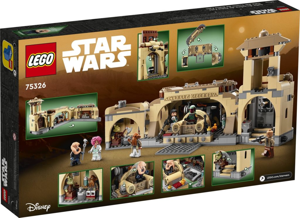 LEGO Star Wars 75326 Boba Fetts Thronsaal 10