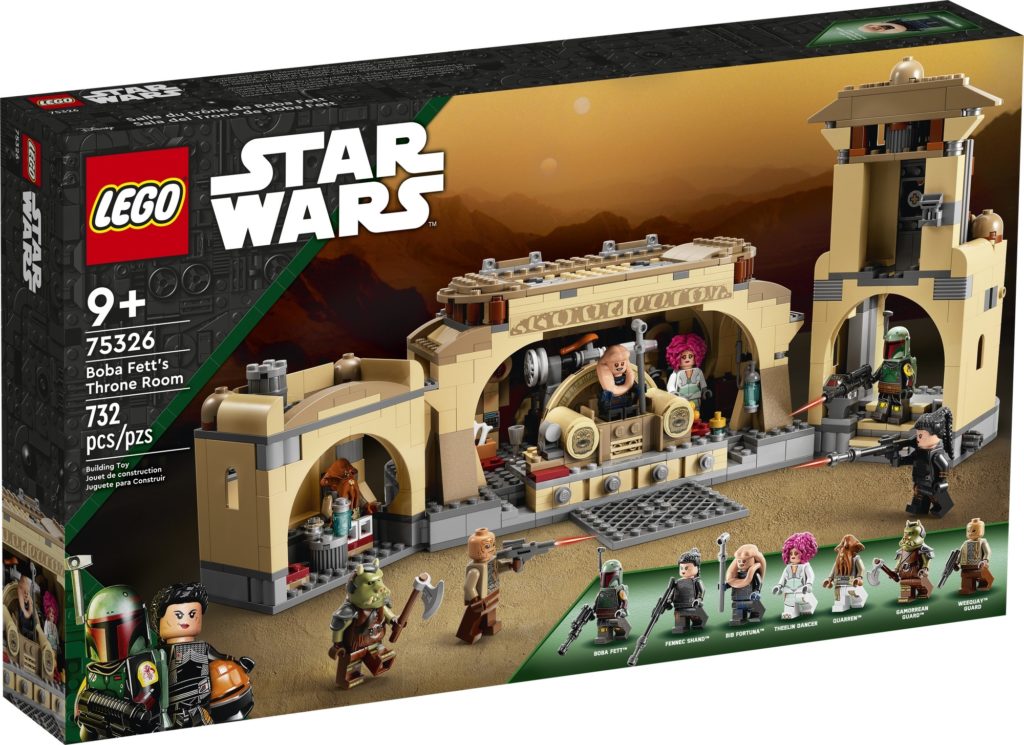 LEGO Star Wars 75326 Boba Fetts Thronsaal 2