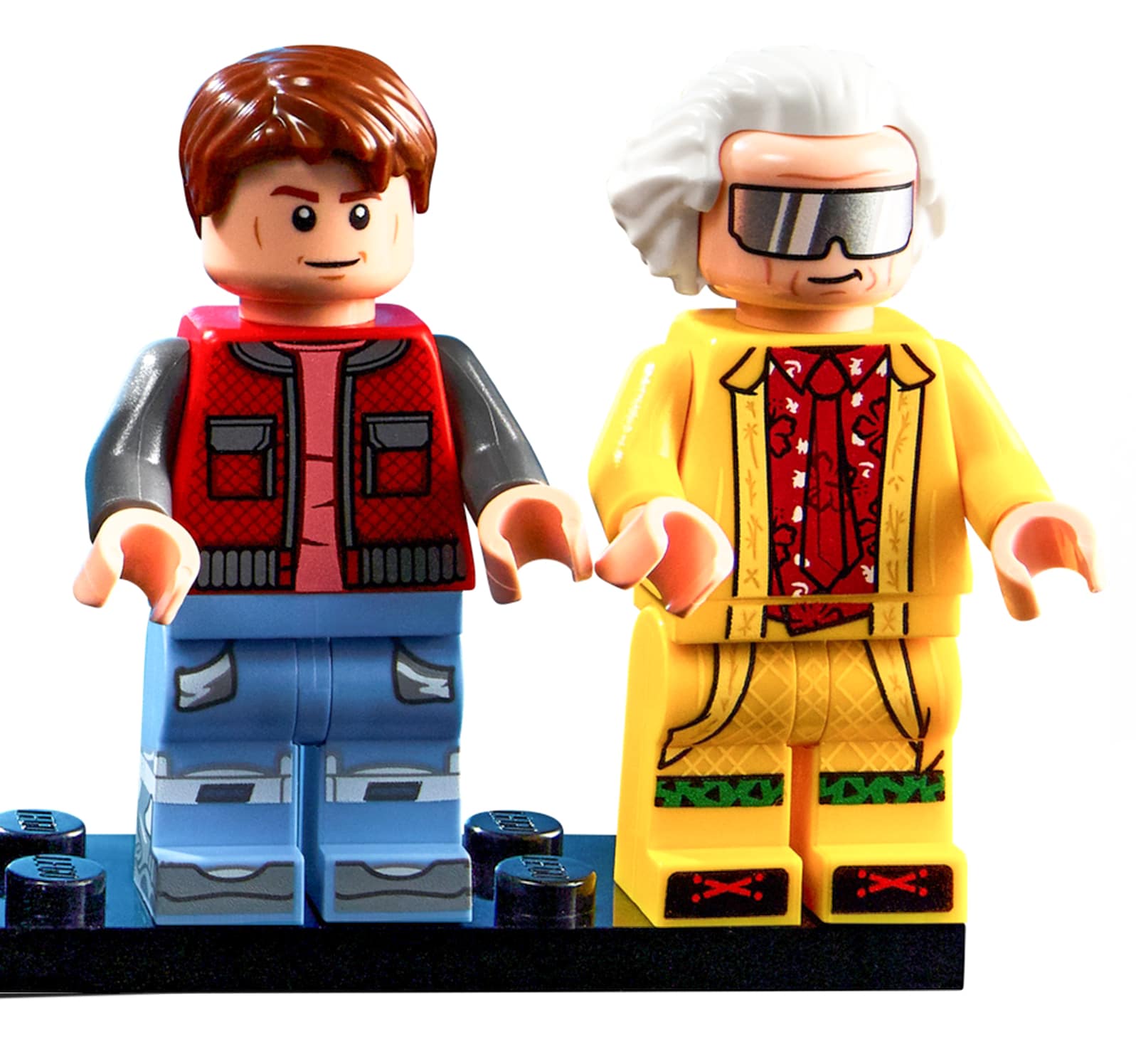 LEGO 10300 Delorean Minifiguren Vergleich 2