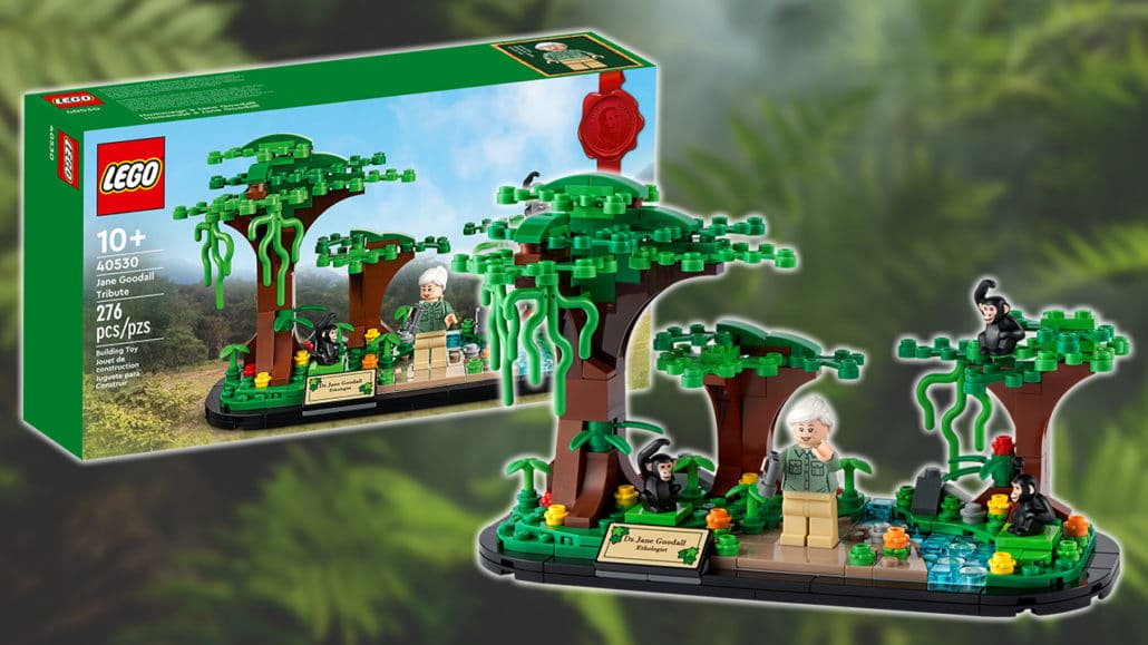 LEGO 40530 Hommage An Jane Goodall Titel