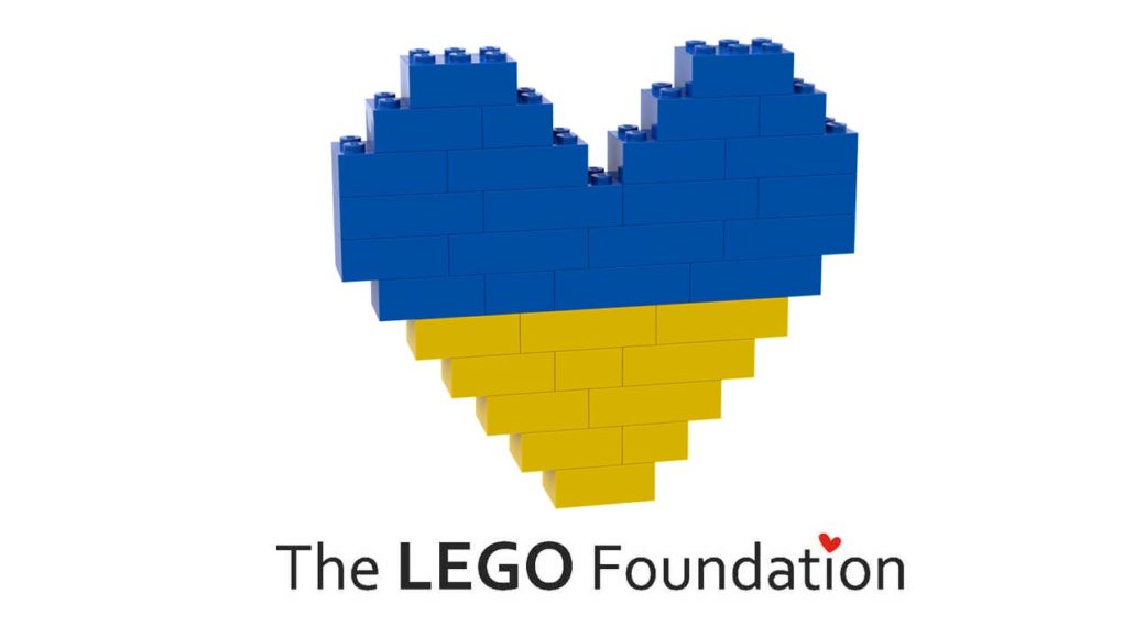 LEGO Foundation Ukraine Spende Titelbild