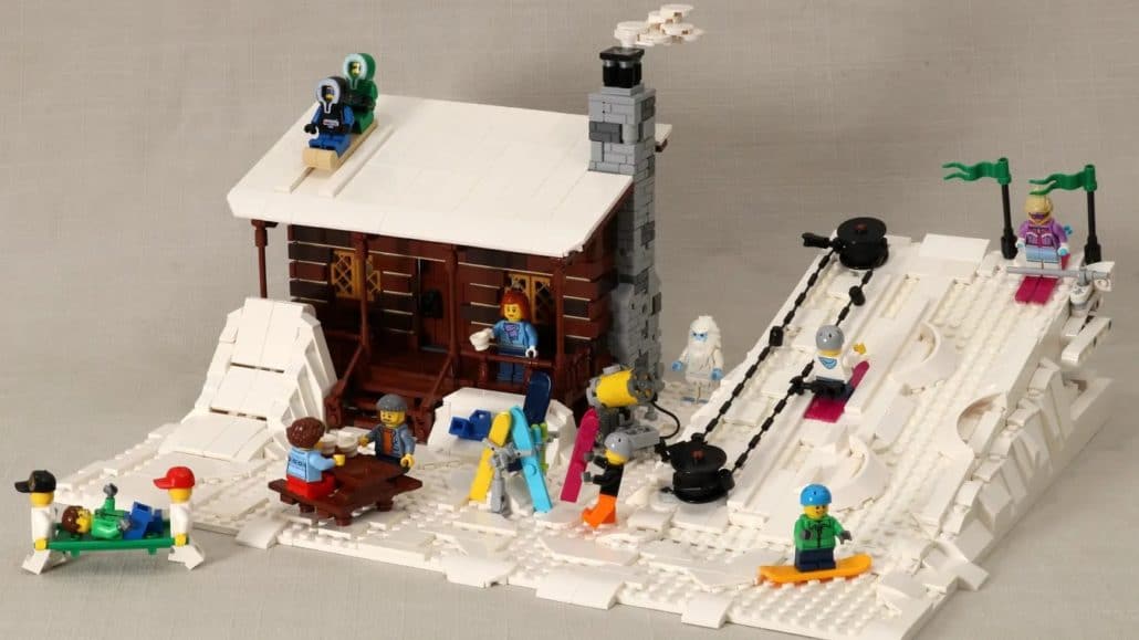 LEGO Ideas Ski Charlet (1) LEGO Ideas Ski Charlet (1)