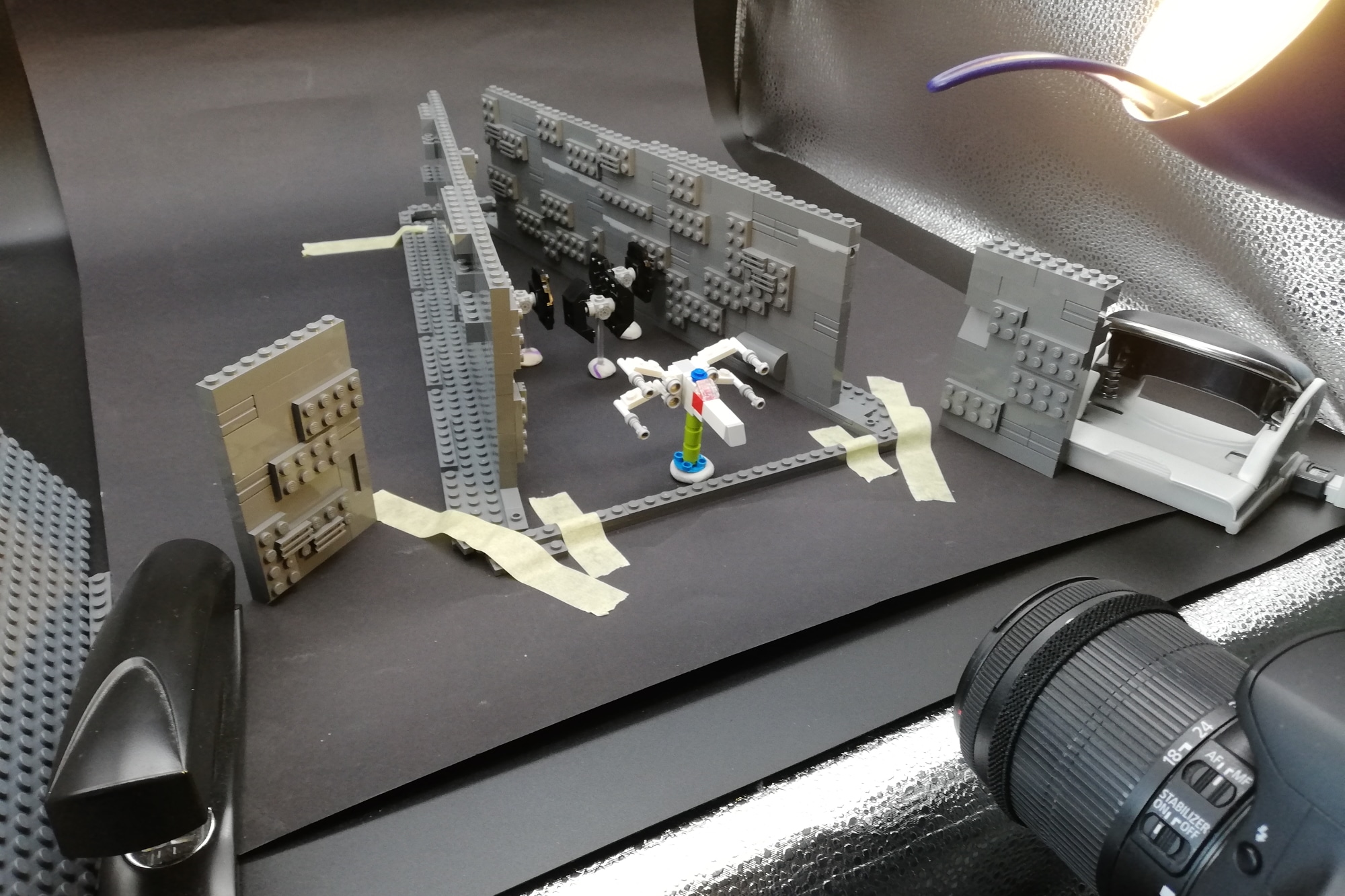 LEGO Stop Motion Brickfilm Trench Run