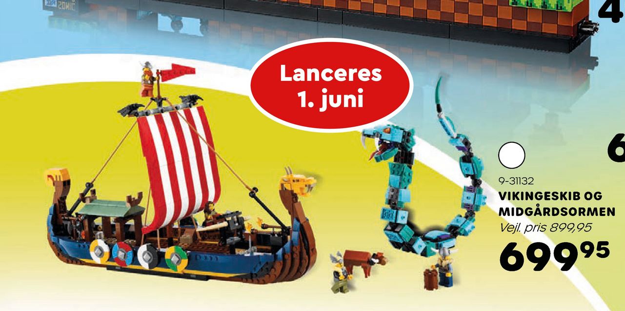 LEGO 31132 Wikingerschiff Erstes Bild