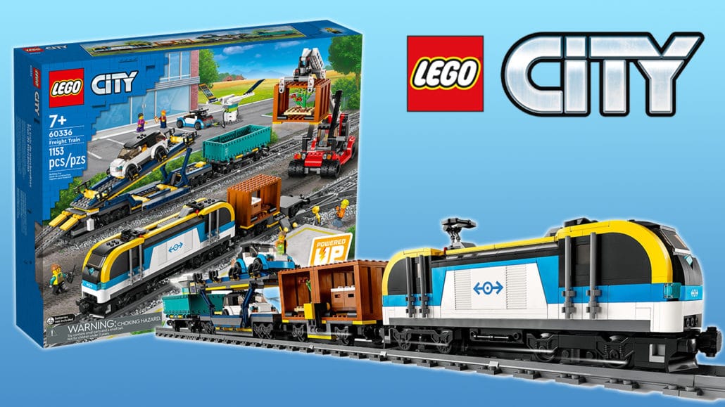 LEGO City 60336 Güterzug Offizielle Bilder Titel