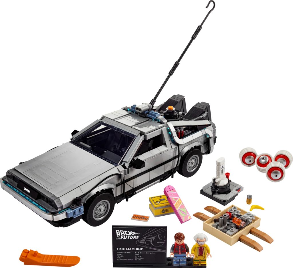 LEGO Creator Expert 10300 Delorean Zeitmaschine 1