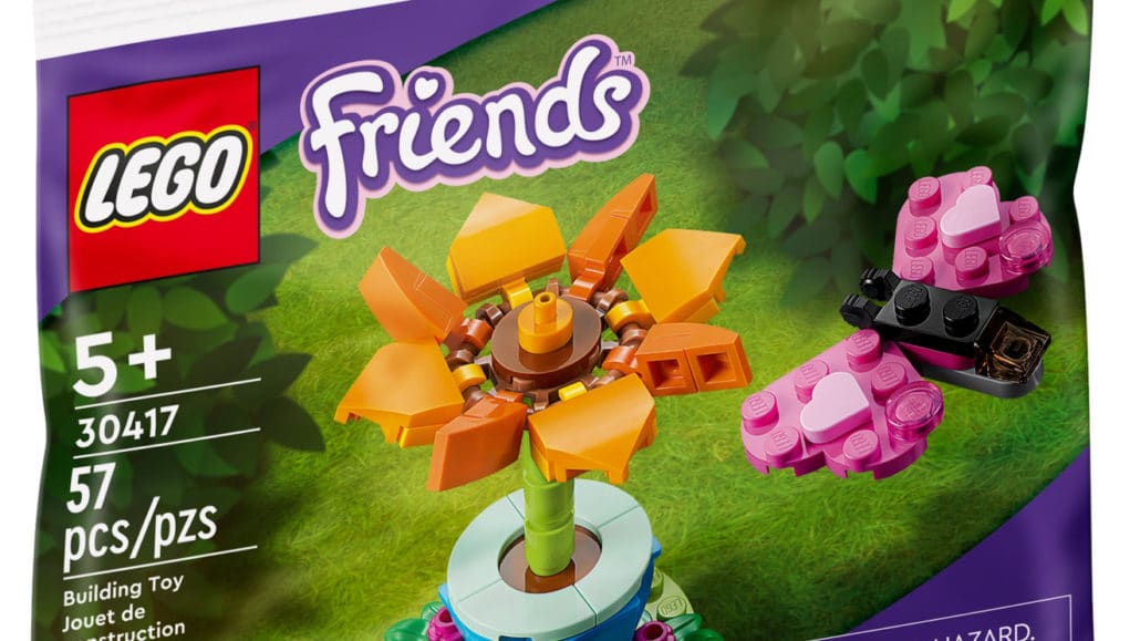 LEGO Friends 30417 Gartenblume Und Schmetterling 2