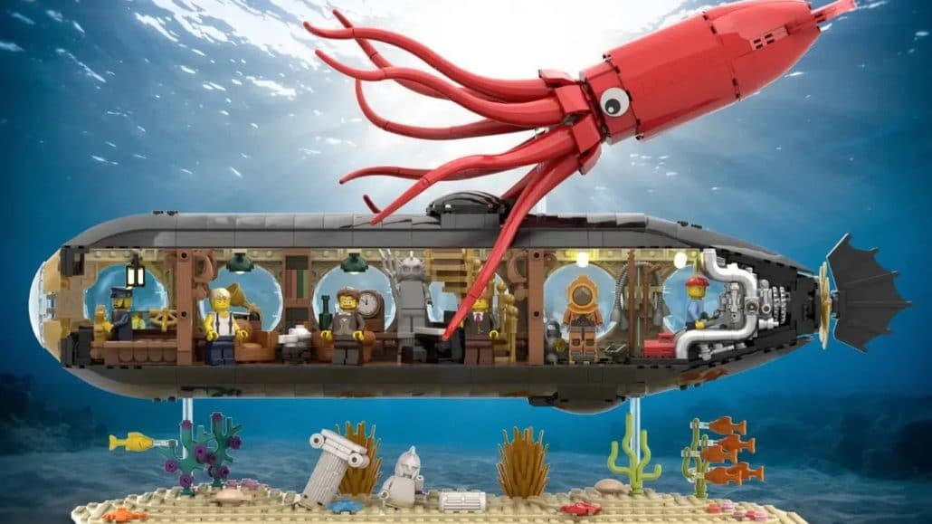 LEGO Ideas Jules Verne Nautilus (1)