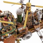 LEGO Ideas Motorized Steampunk Skyship (11)