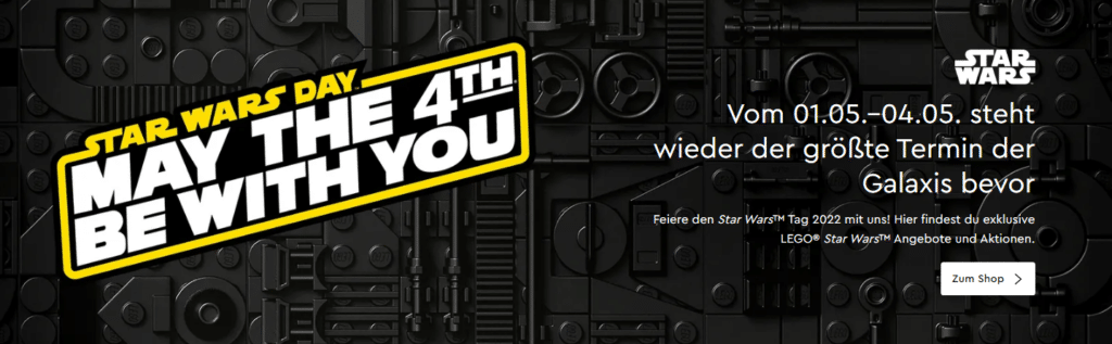 LEGO May The 4th 2022 LEGO Onlineshop