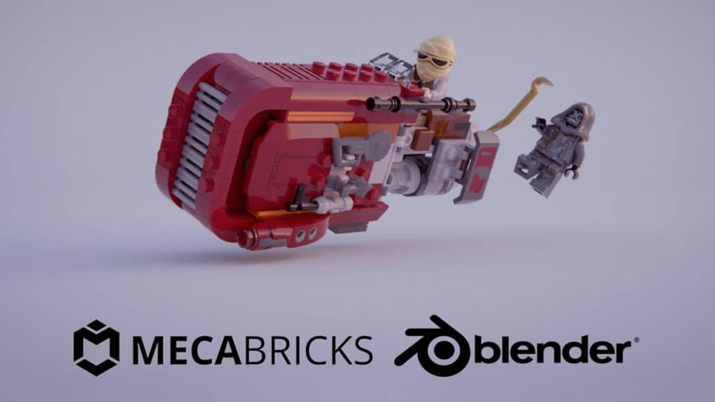 LEGO Renderings Mit Mecabricks Und Blender Titel
