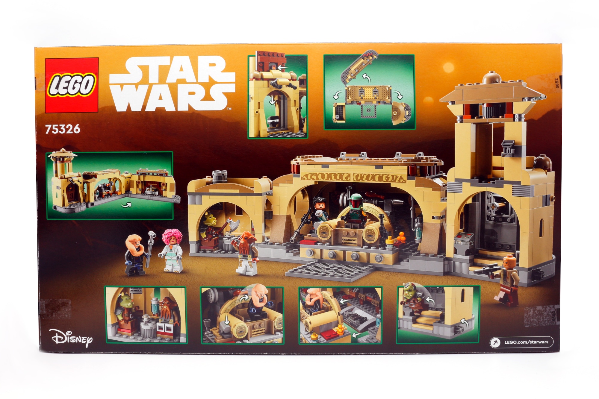 LEGO Star Wars 75326 Boba Fetts Throne Room 2