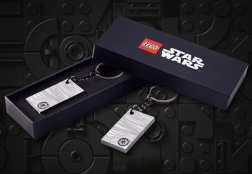 LEGO Star Wars May The 4t Beskar Barren Schluesselanhaenger